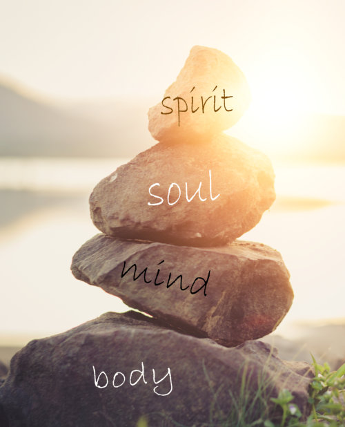 body, mind, soul and spirit